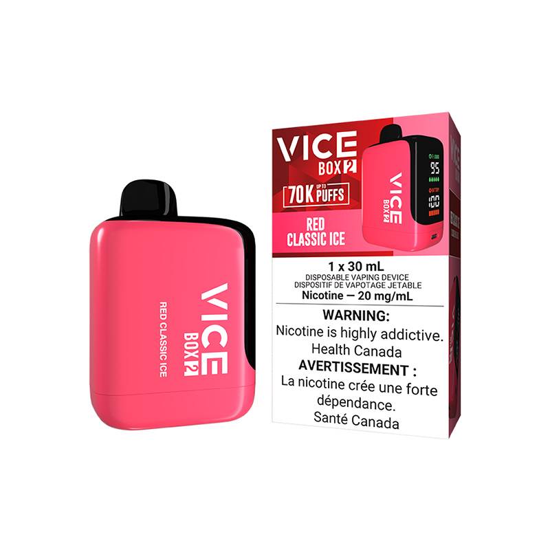 VICE BOX 2 Vape Jetable 70K – 70 000 Bouffées