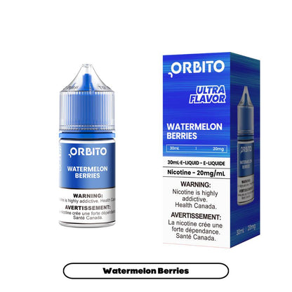 ORBITO Ultra Flavor Nic Salt 30mL - Watermelon Berries