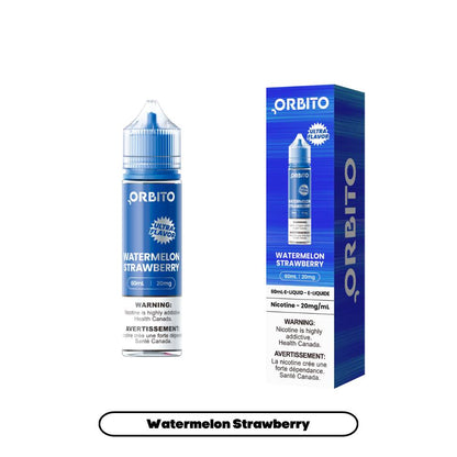 ORBITO Ultra Flavor Nic Salt 60mL - Watermelon Strawberry