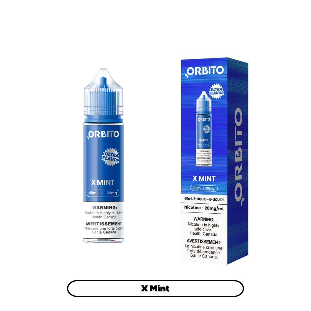 ORBITO Ultra Flavor Nic Salt 60mL - X Mint
