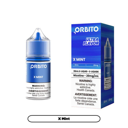 ORBITO Ultra Flavor Nic Salt 30mL - X Mint