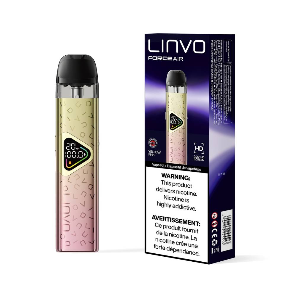 LINVO Force Air Pod Kit - Yellow Pink