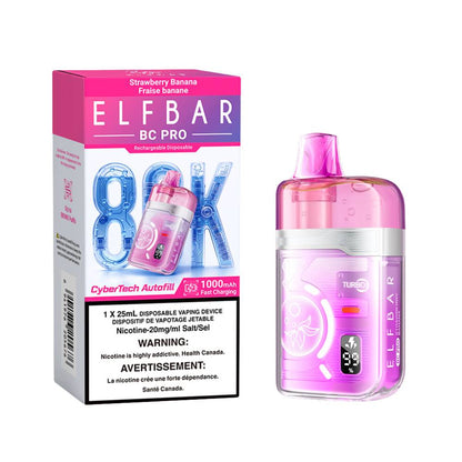 ELF BAR BC PRO 80K Disposable Vape - Strawberry Banana