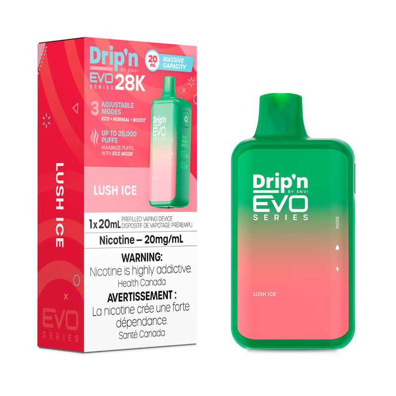 Drip’n EVO Vape Jetable 28 000 Bouffées