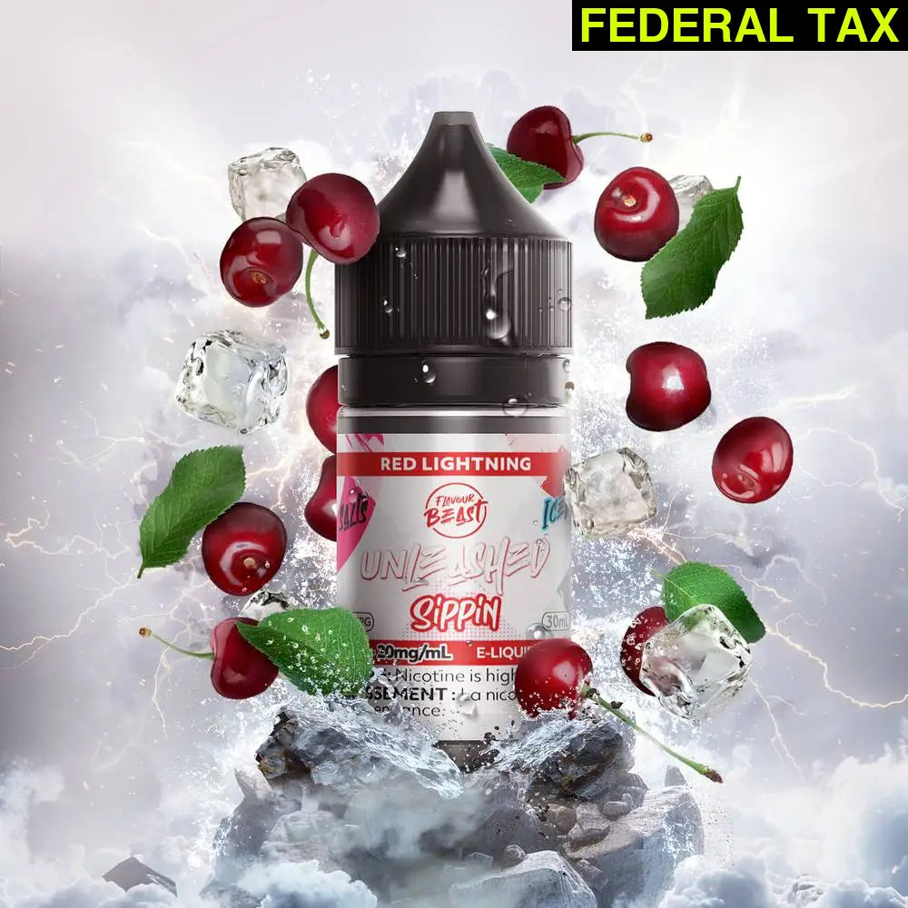 Flavour Beast E-Liquid Unleashed - Sippin’ Red Lightning