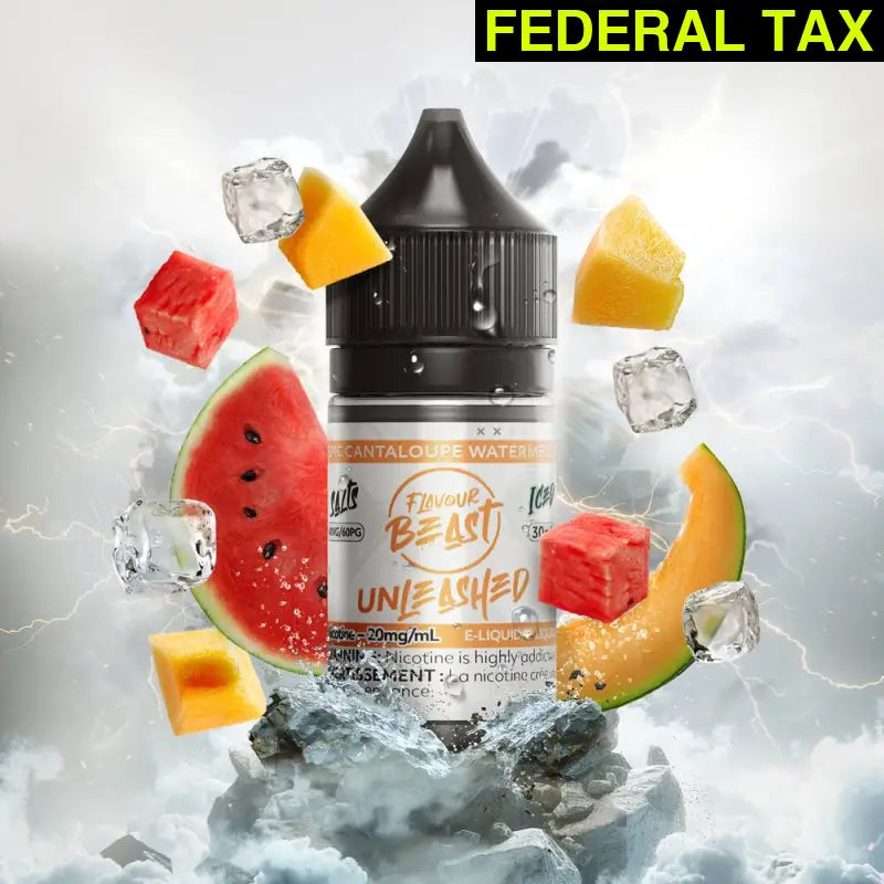 Flavour Beast Unleashed E-Liquid 20mg/30ml (Online Only) Cantaloupe Watermelon