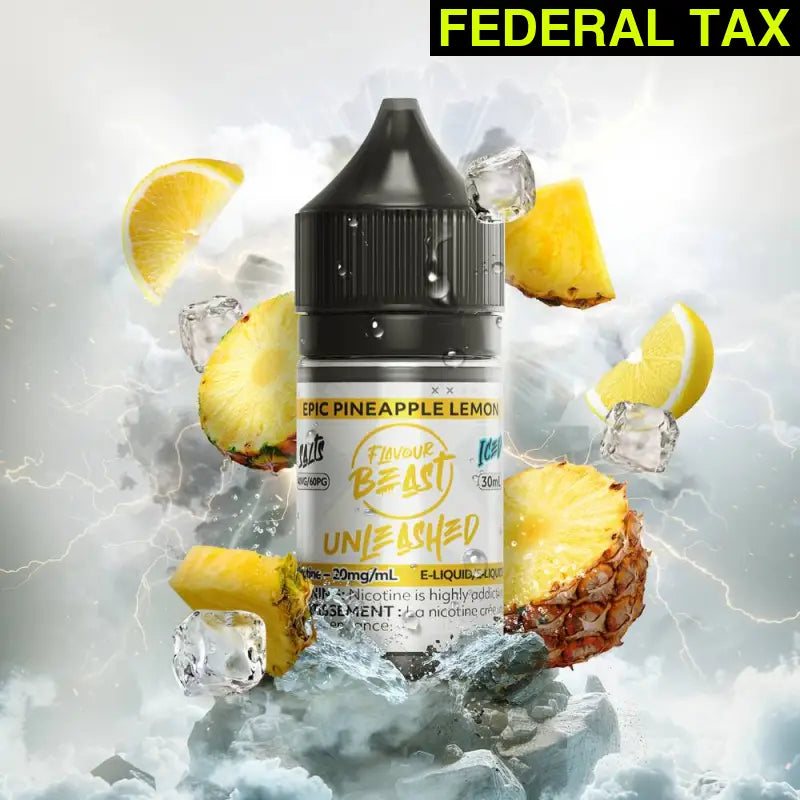 Flavour Beast Unleashed E-Liquid 20mg/30ml (Online Only) Pineapple Lemon