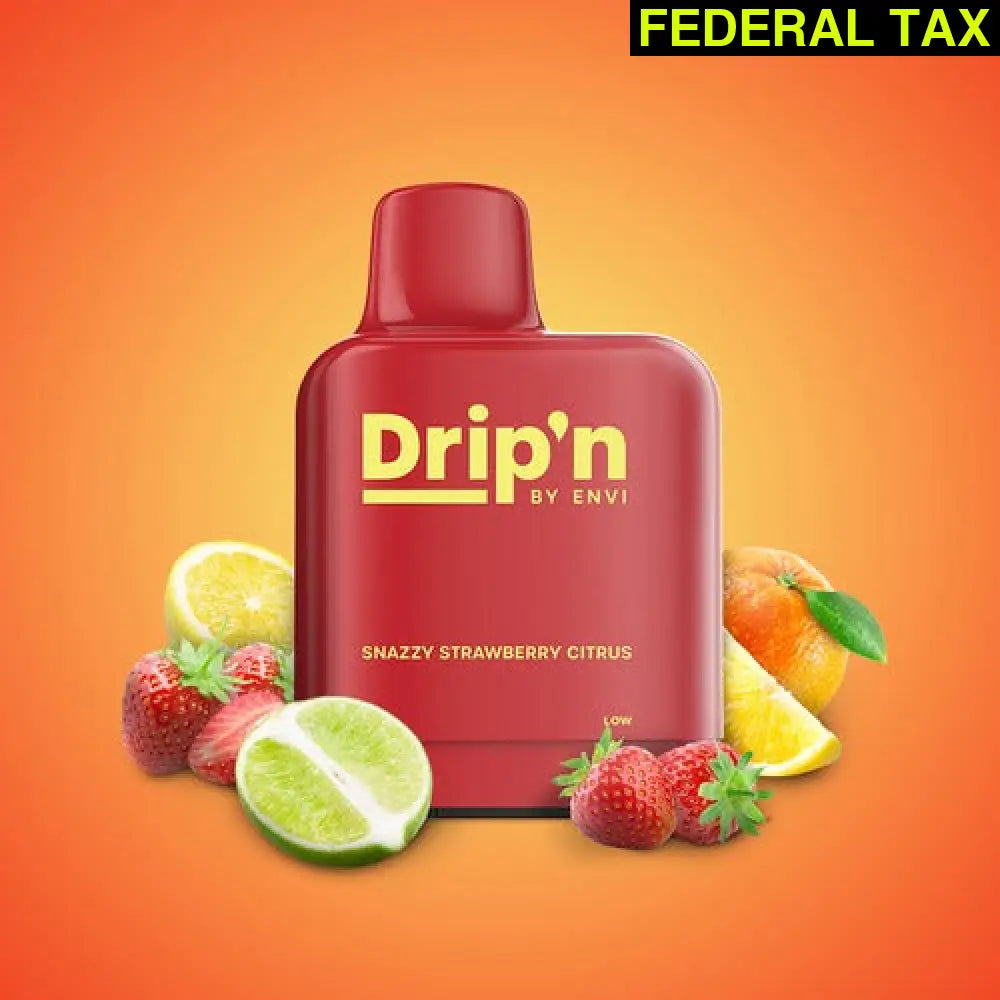 LevelX_Pod-Dripn-SnazzyStrawberryCitrus