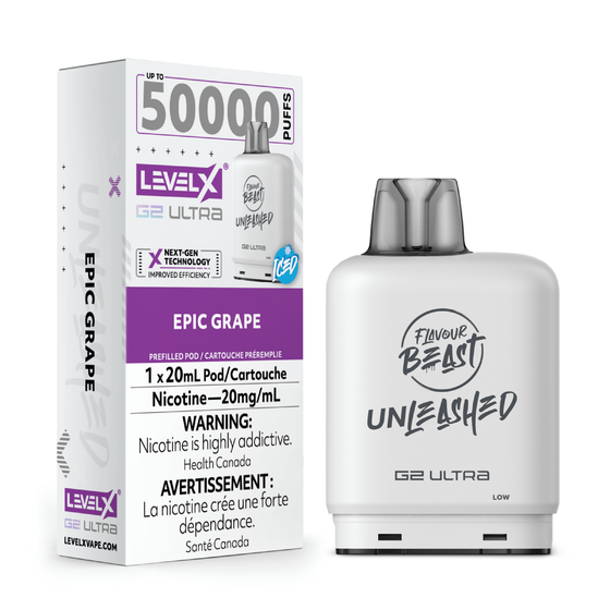 Saveur bête Level X G2 Ultra 50K Epic Pod