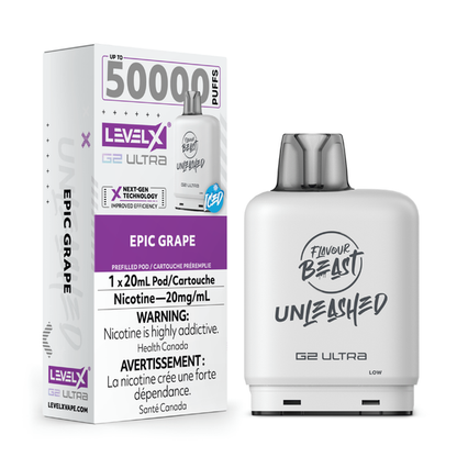 Saveur bête Level X G2 Ultra 50K Epic Pod