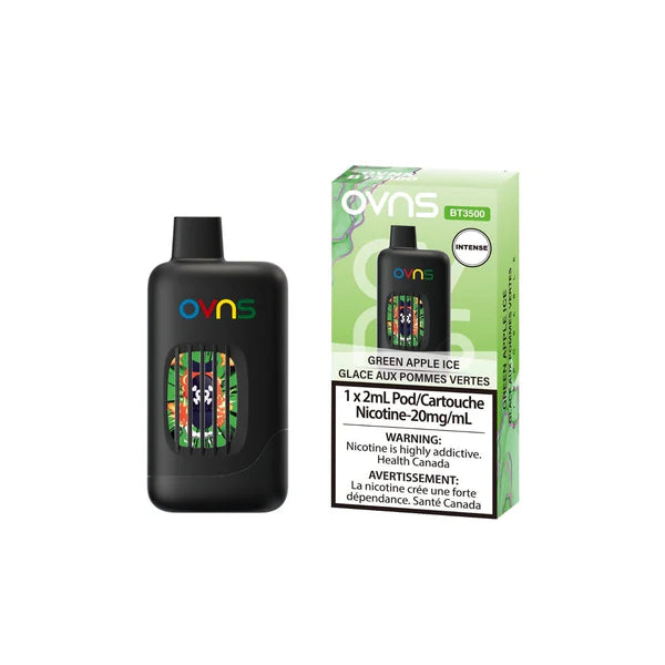 ovns-3500-puffs-disposable-vape-5_-nicotine-super-vape-store-toronto_green-apple-ice