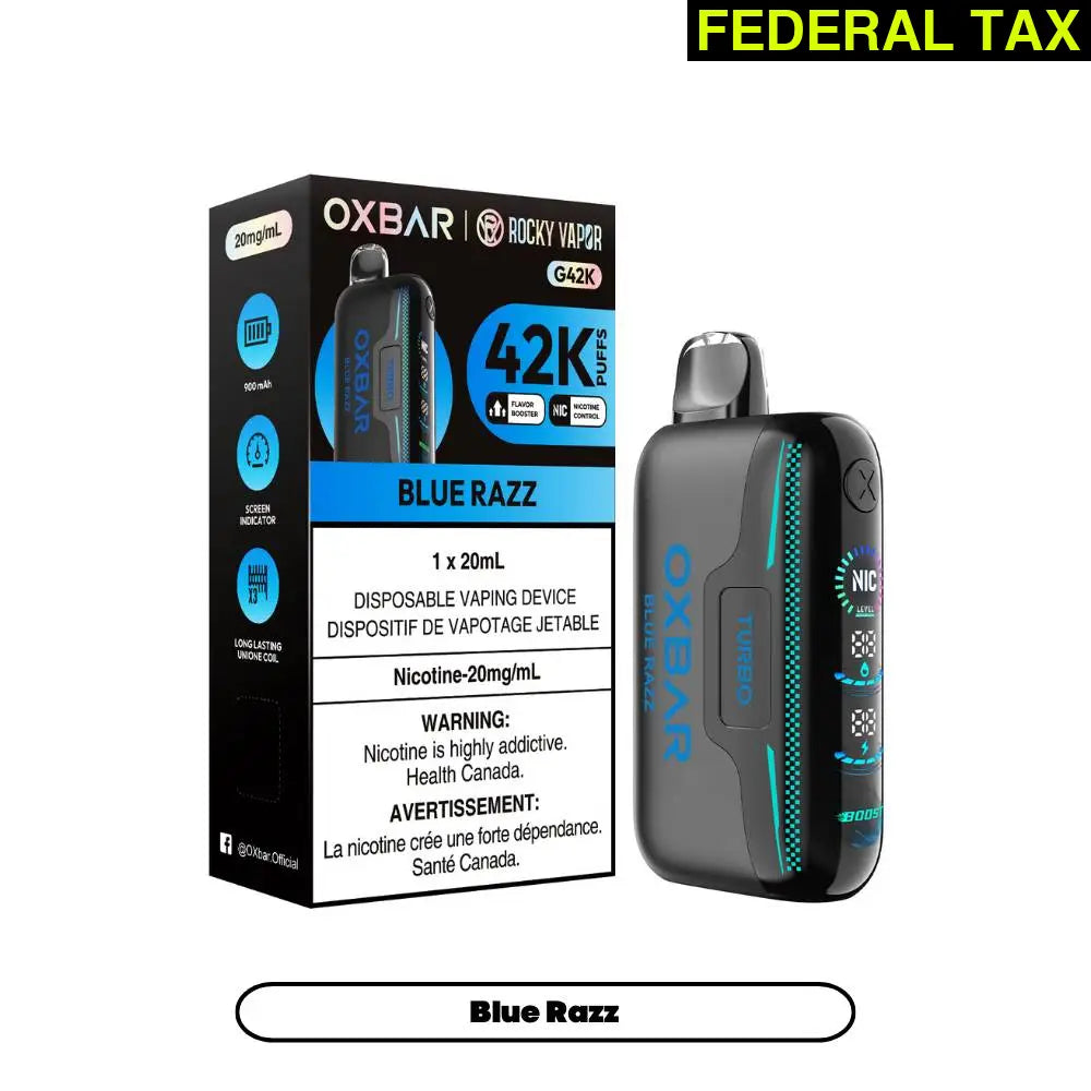 OXBAR G42K_BlueRazz