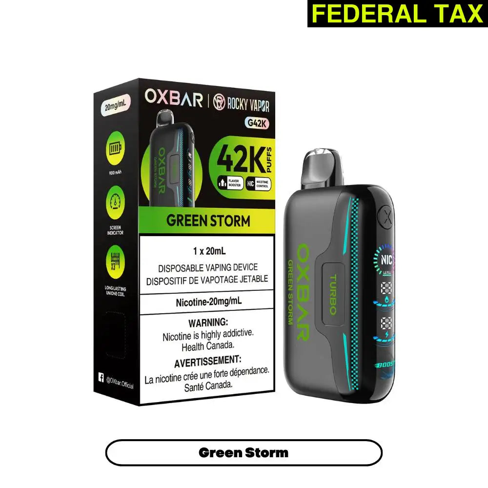 OXBAR G42K_GreenStorm