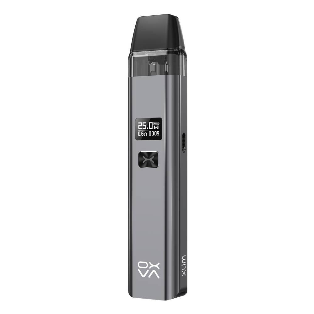 oxva xlim vape pod device_ShinyGunmetal