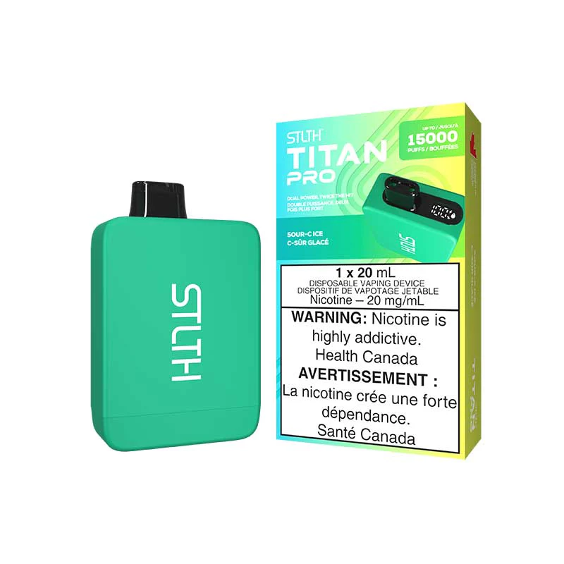 STLTH Titan Pro 15K Disposable Vape