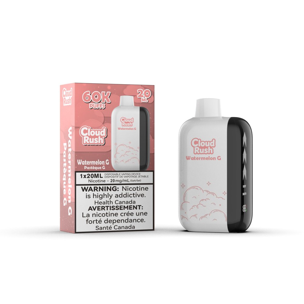 Cloud Rush 60K Disposable Vape – Watermelon G
