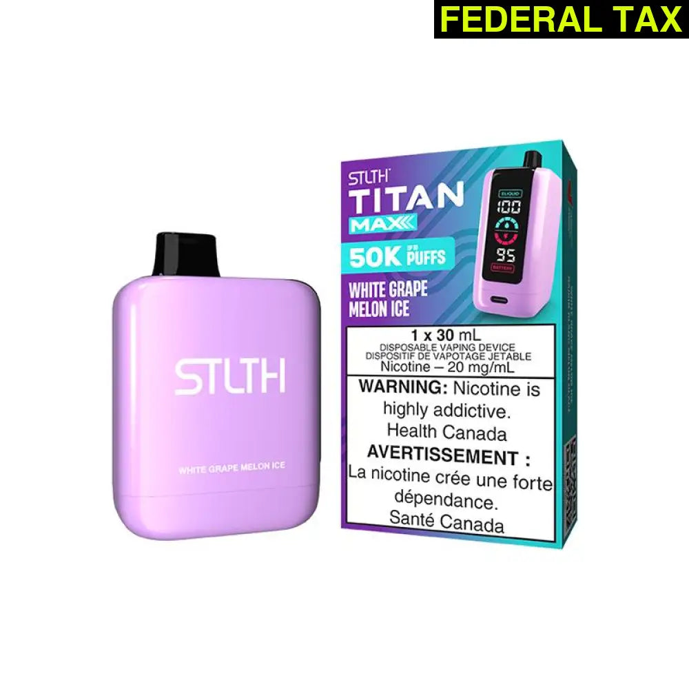 STLTH-TITAN-MAX-DISPOSABLE-WHITE-GRAPE-MELON-ICE