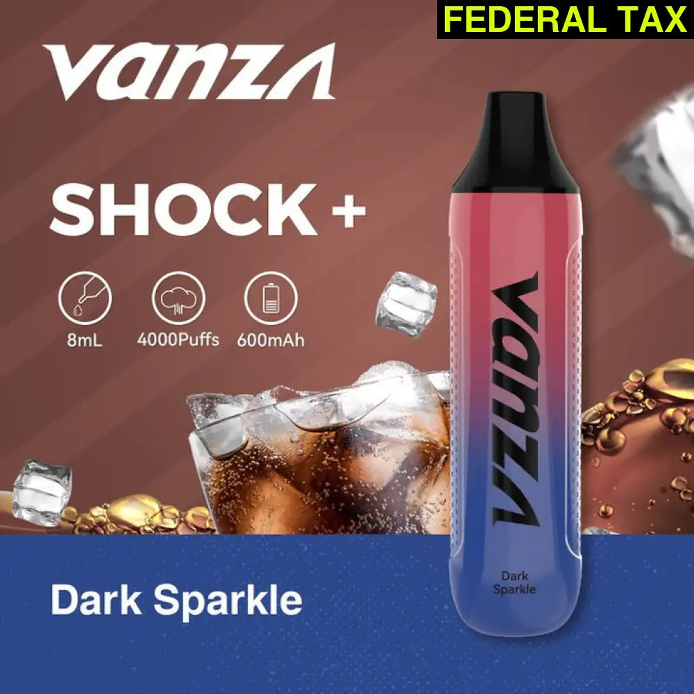 Vanza Shock + 4000Puffs Disposable Vape Dark Sparkle