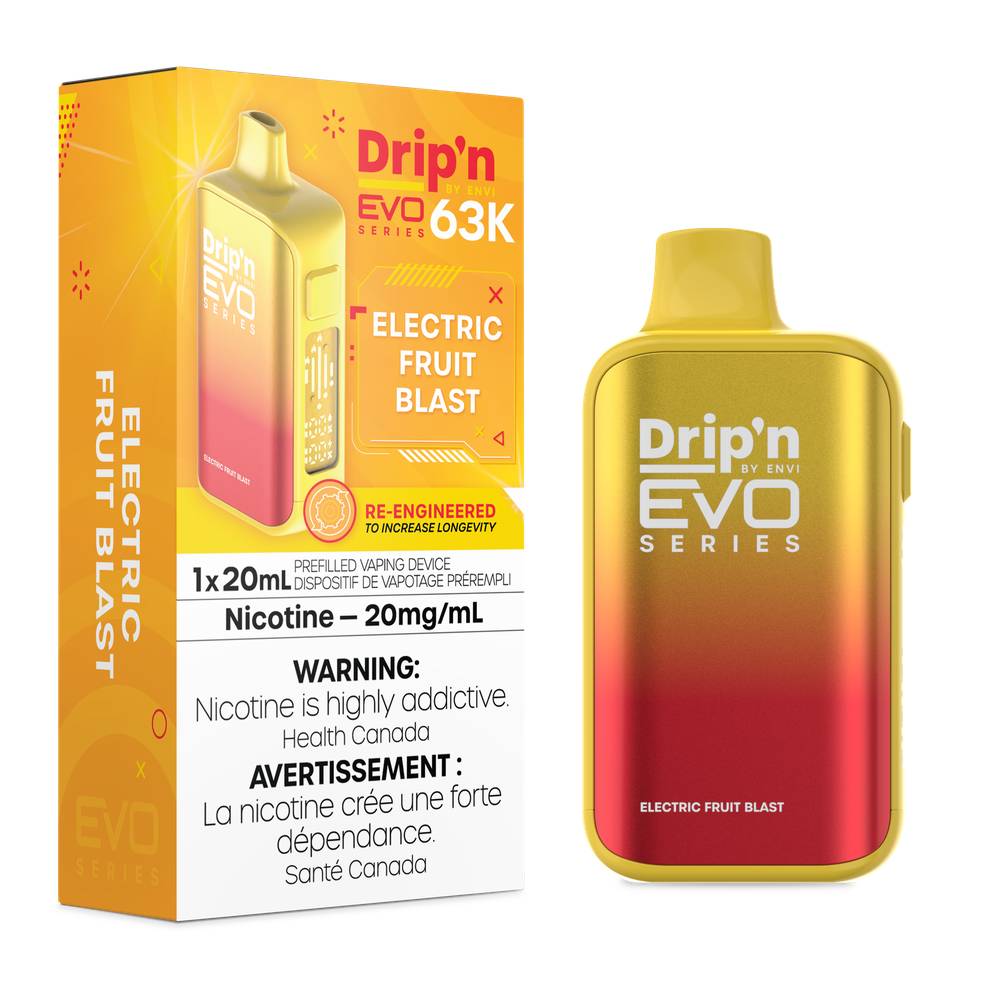 Drip'n EVO 63K Disposable Vape - Electric Fruit Blast