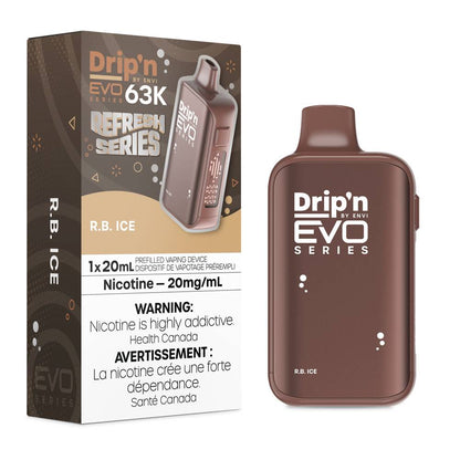 Drip'n EVO 63K Disposable Vape - R.B. Ice