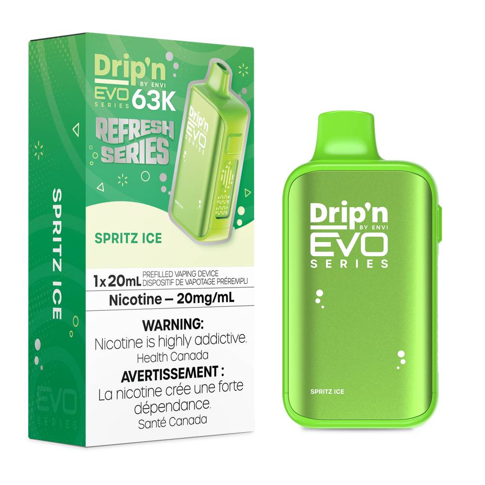 Drip'n EVO 63K Disposable Vape - Spritz Ice