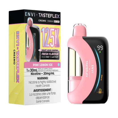 ENVI x OXVA TasteFlex 125K Disposable Vape - Pink Lemon Ice