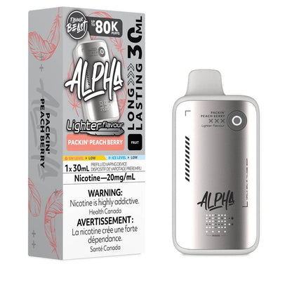 Flavour Beast Alpha L.S. 80K Disposable Vape - Packin' Peach berry