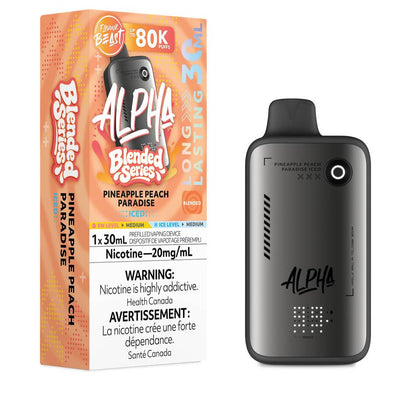 Flavour Beast Alpha 80K Disposable Vape Pineapple Paradise Iced