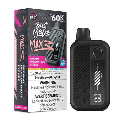 Flavour Beast Beast Mode MAX 3 60K Disposable Vape - Dreamy Dragonfruit Lychee Iced