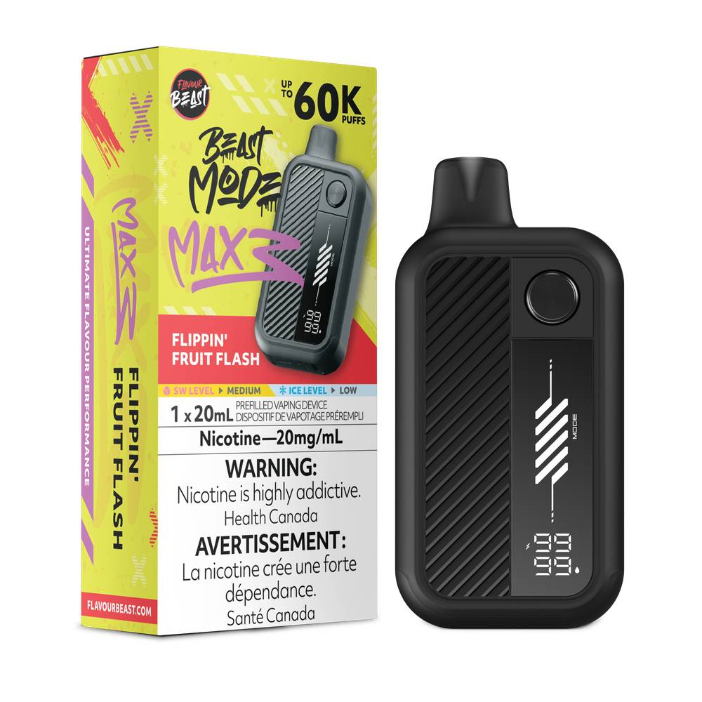 Flavour Beast Beast Mode MAX 3 60K Disposable Vape - Flippin' Fruit Flash