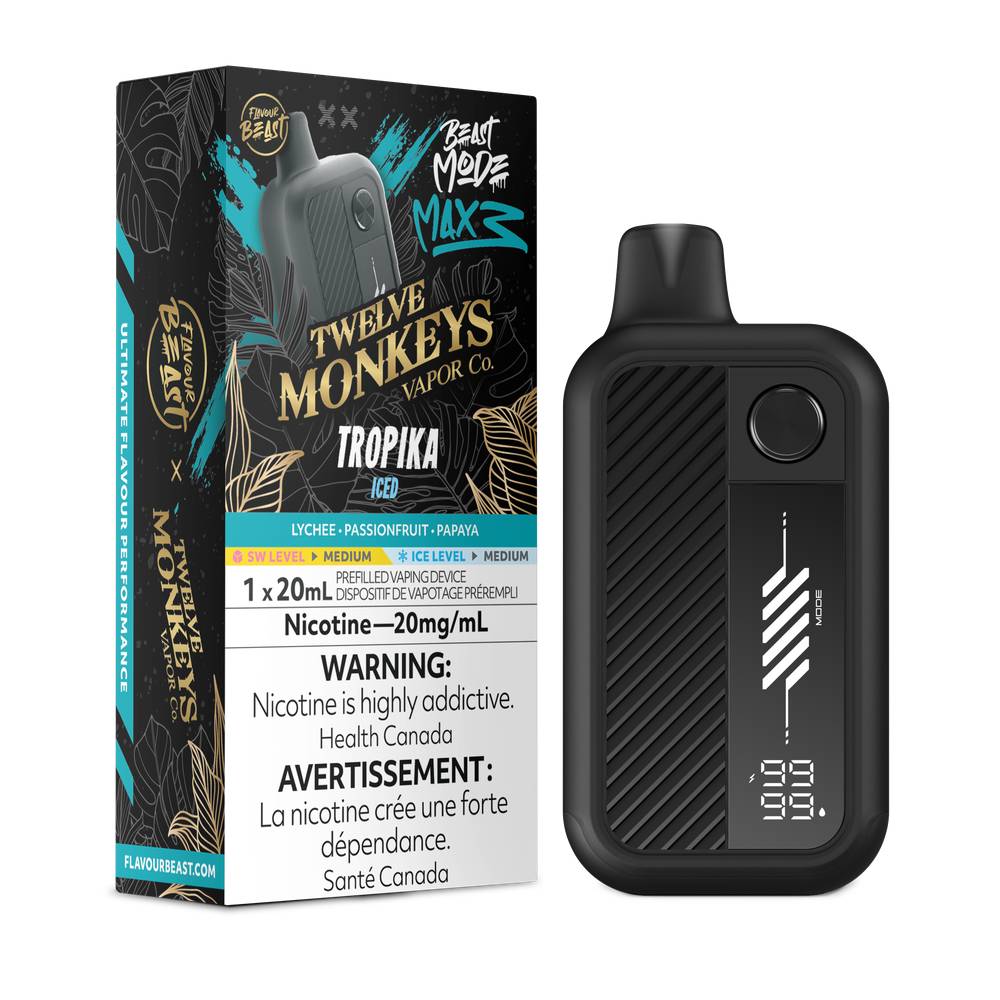 Flavour Beast Beast Mode MAX 3 60K Disposable Vape - Tropika Iced