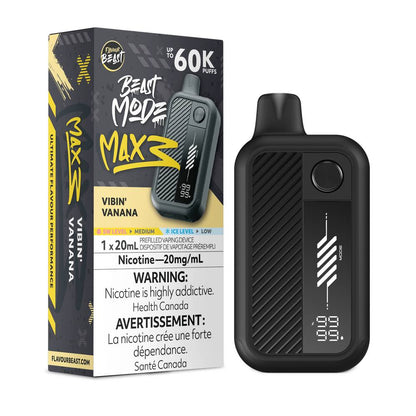 Flavour Beast Beast Mode MAX 3 60K Disposable Vape - Vibin' Vanana