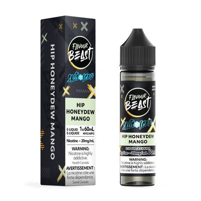 Flavour Beast Salt E-Liquid 60mL 20mg Bottle - Hip Honeydew Mango Iced