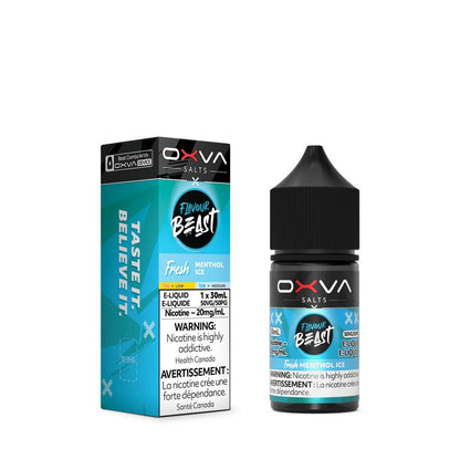 Flavour Beast x OXVA Nicotine Salt E-Liquid - Fresh Menthol Ice