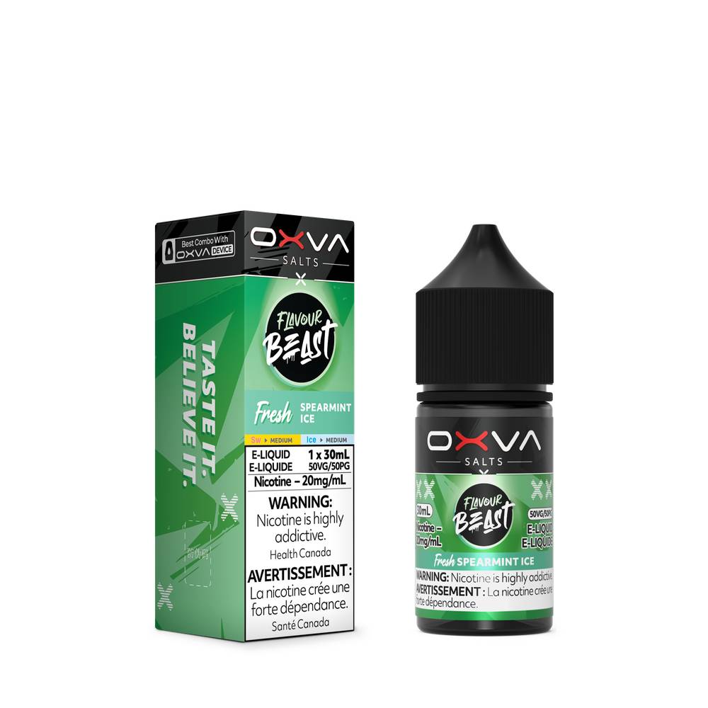 Flavour Beast x OXVA Nicotine Salt E-Liquid - Spearmint Ice