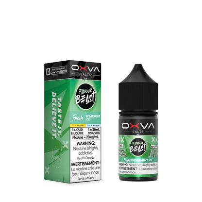 Flavour Beast x OXVA Nicotine Salt E-Liquid - Spearmint Ice