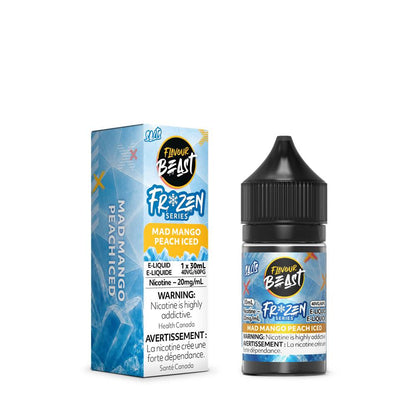 Flavour Beast Frozen Series Nicotine Salt E-Liquid - Mad Mango Peach Iced