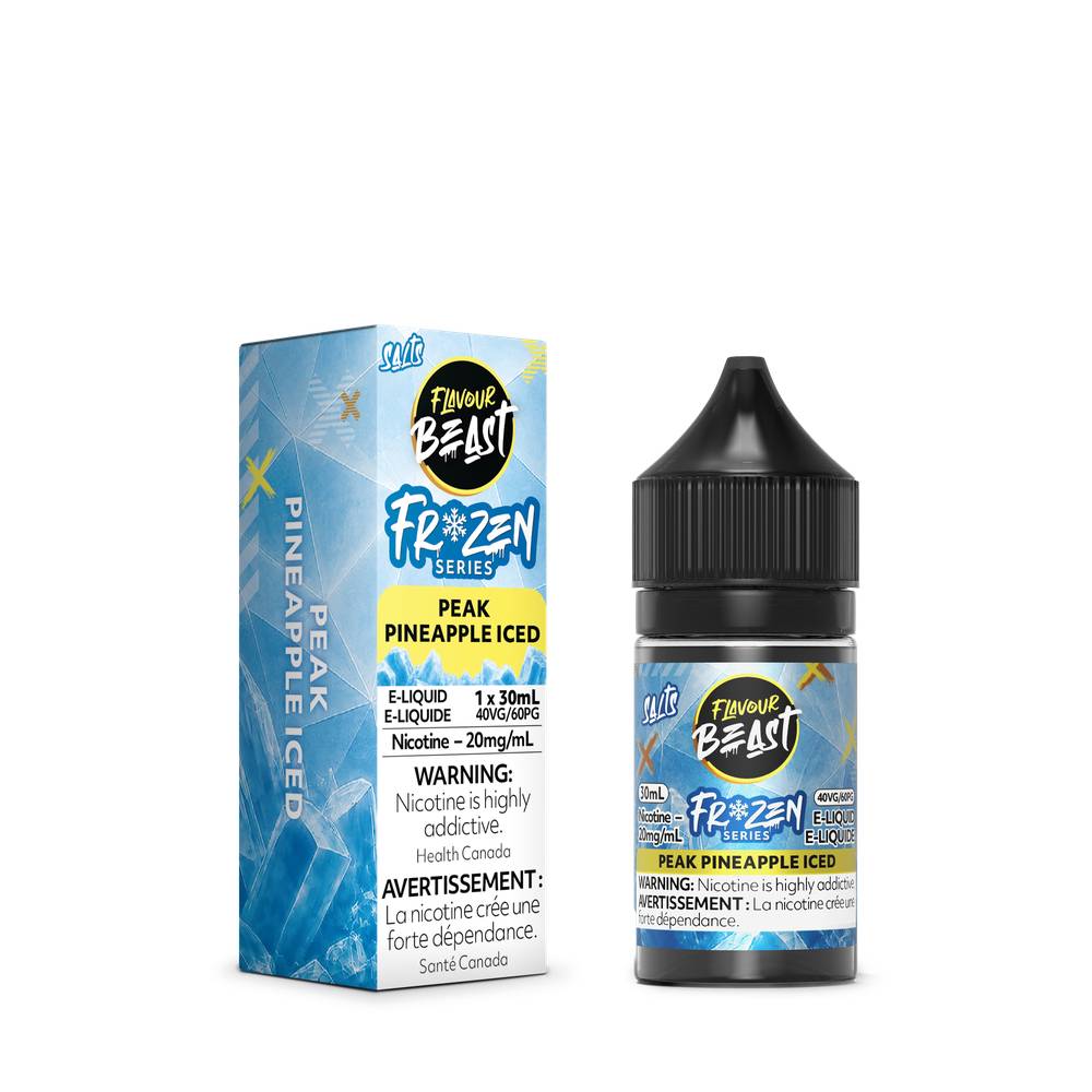 Flavour Beast Frozen Series Nicotine Salt E-Liquid - Peak Pineapple Iced