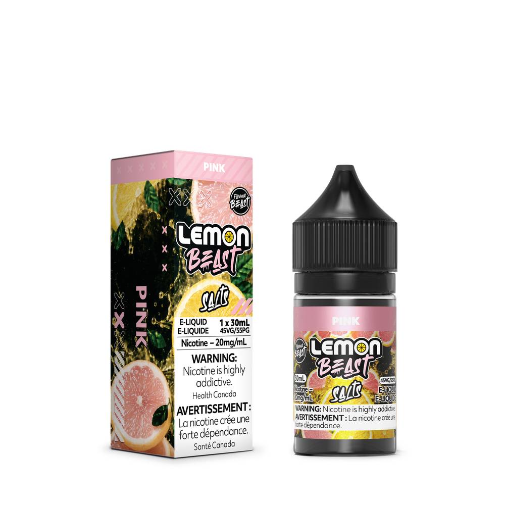 Flavour Beast Lemon Beast E-Liquid - Pink
