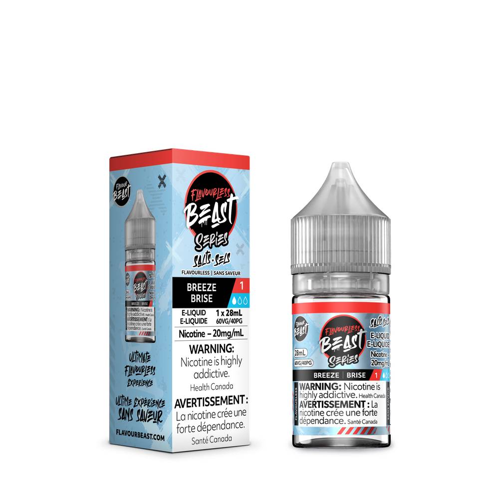 Flavourless Beast Breeze 1 Nicotine Salt E-Liquid 20mg 28mL
