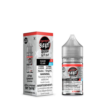 Flavourless Beast Clear 2 Nicotine Salt E-Liquid 12mg 28mL