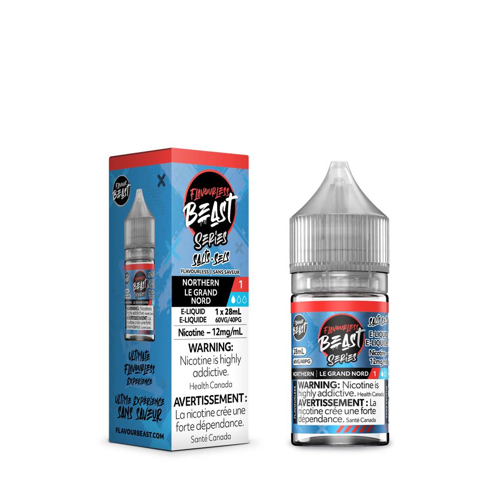 Flavourless Beast Northern 1 Nicotine Salt E-Liquid 12mg 28mL