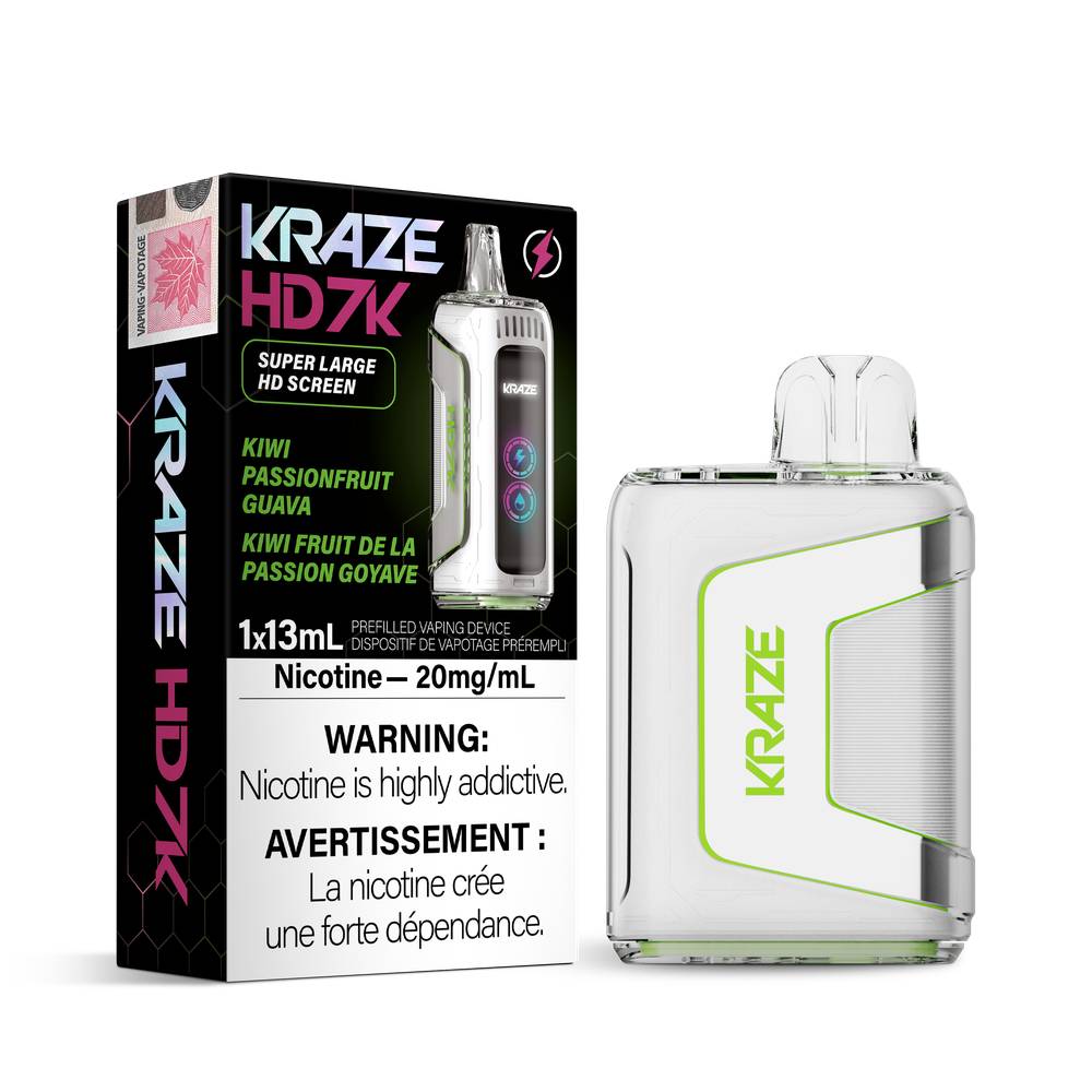 Kraze HD 7K Puffs Disposable Vape(ONLINE ONLY)