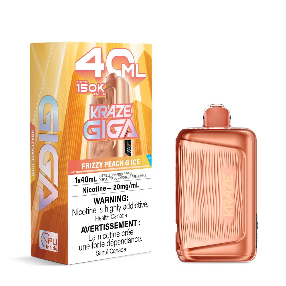 KRAZE GIGA 40ML Disposable Vape | 150K Puffs, 40mL, Dual Mesh