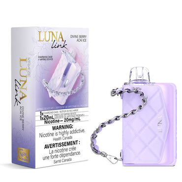 KRAZE Luna Link 100K Disposable Vape Kit – Divine Berry Acai Ice