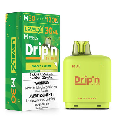 Level X M Series Drip'n 120K Pod 30mL - Snazzy S Storm