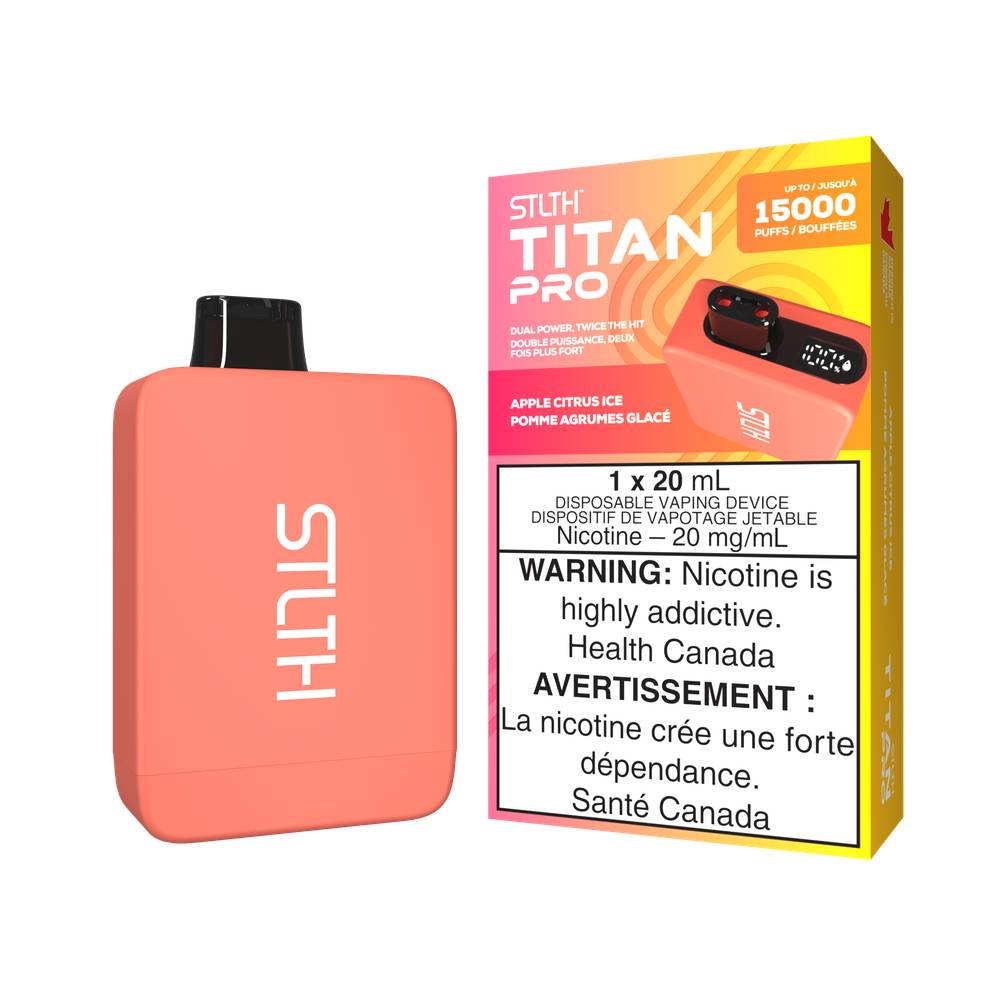 STLTH Titan Pro 15K Disposable Vape