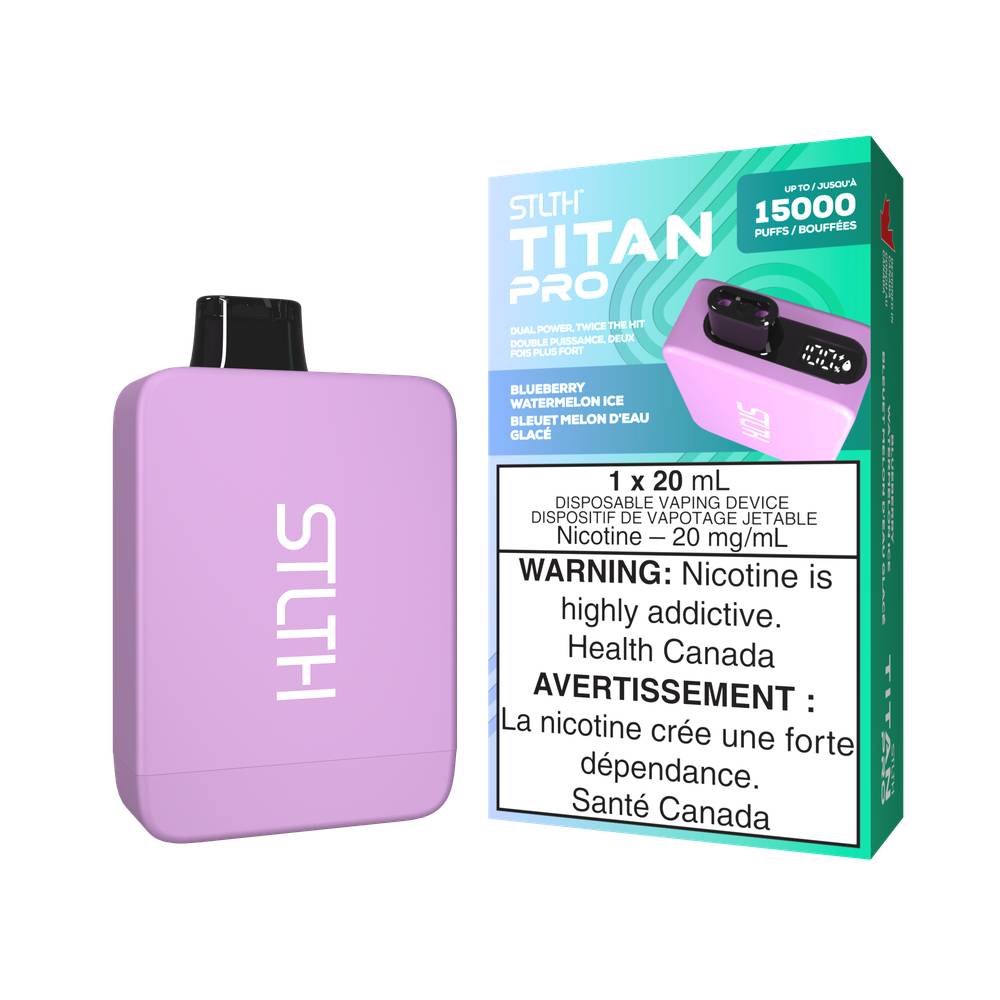 STLTH Titan Pro 15K Disposable Vape