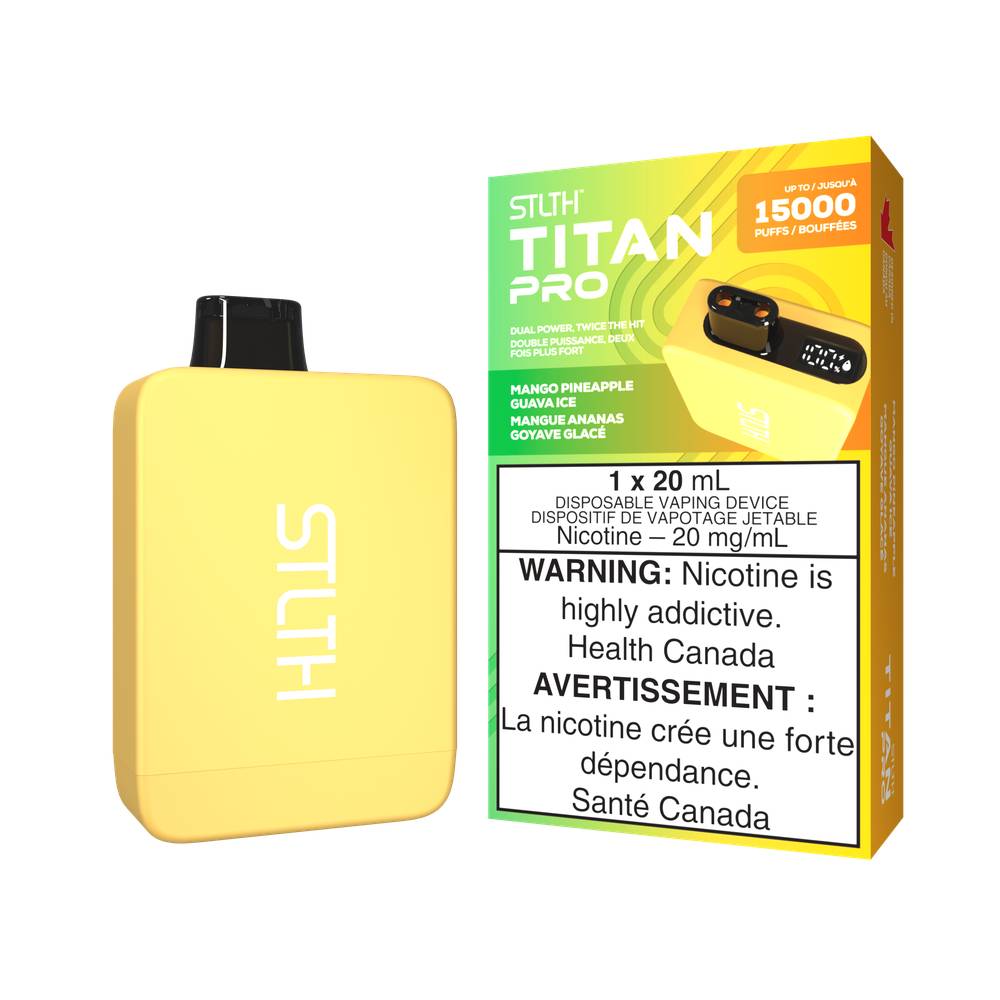 STLTH Titan Pro 15K Disposable Vape