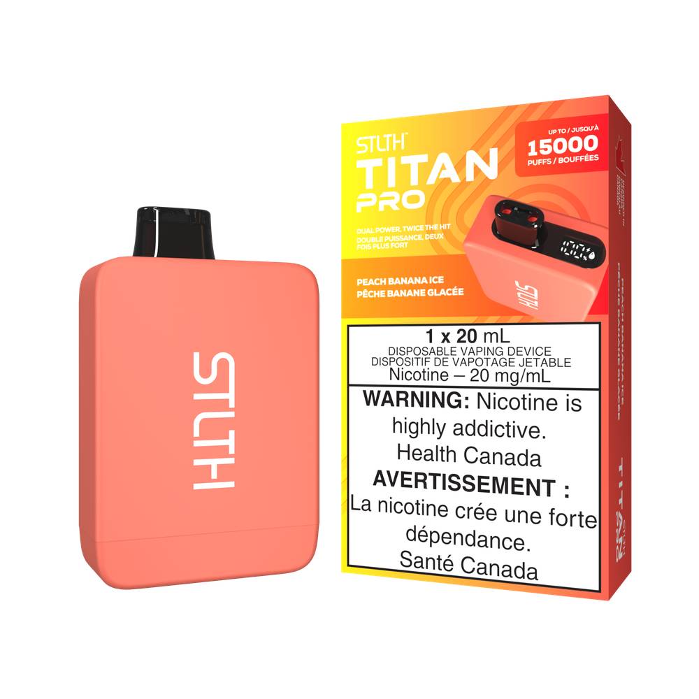 STLTH Titan Pro 15K Disposable Vape